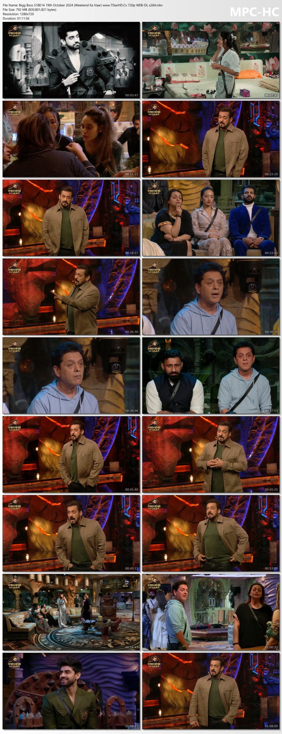 Bigg Boss S18E14 19th October 2024 Weekend Ka Vaar www.7StarHD.Cv 720p WEB DL x264.mkv thumbs scaled