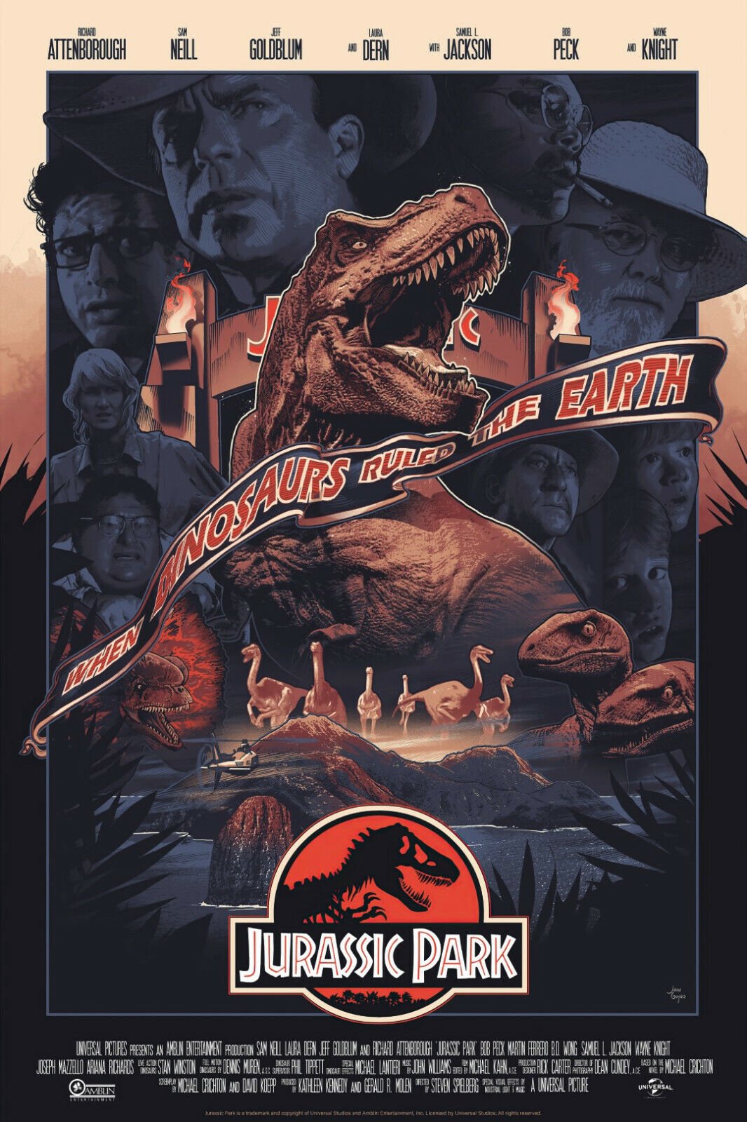 Jurassic Park (1993) Dual Audio Hindi ORG 720p 480p ESubs Download