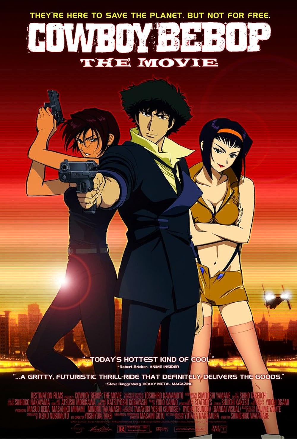 Cowboy Bebop The Movie 2001 Hindi ORG Dual Audio 1080p | 720p | 480p BluRay ESub Download