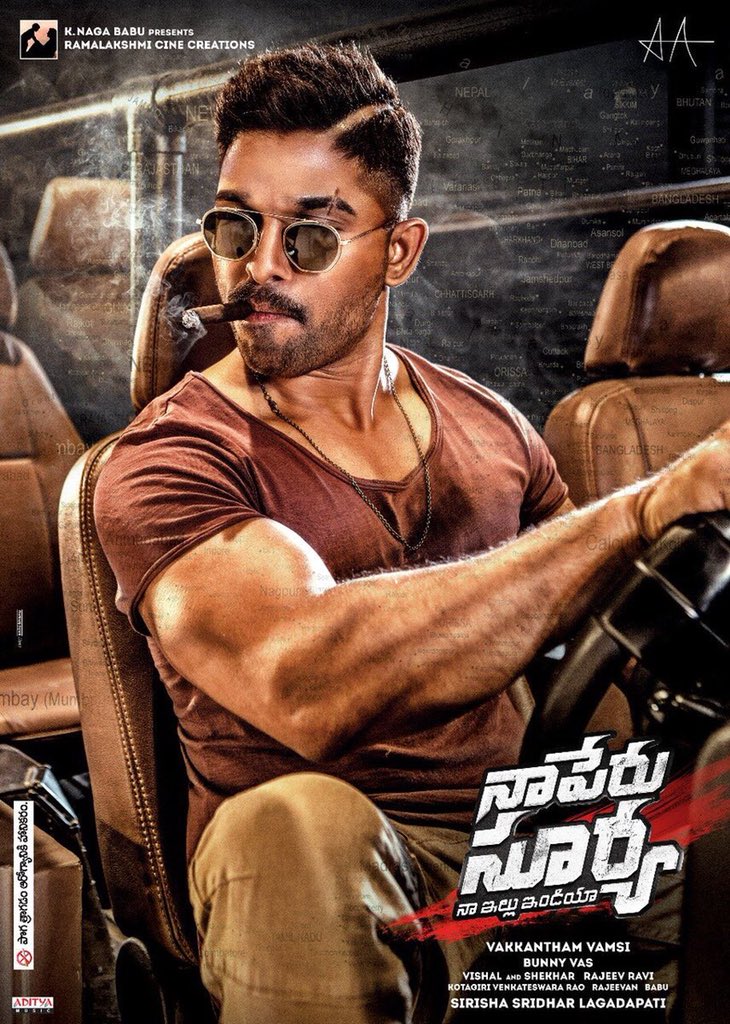 Naa Peru Surya, Naa Illu India 2018 ORG Hindi Dual Audio 1080p | 720p | 480p HDRip ESub