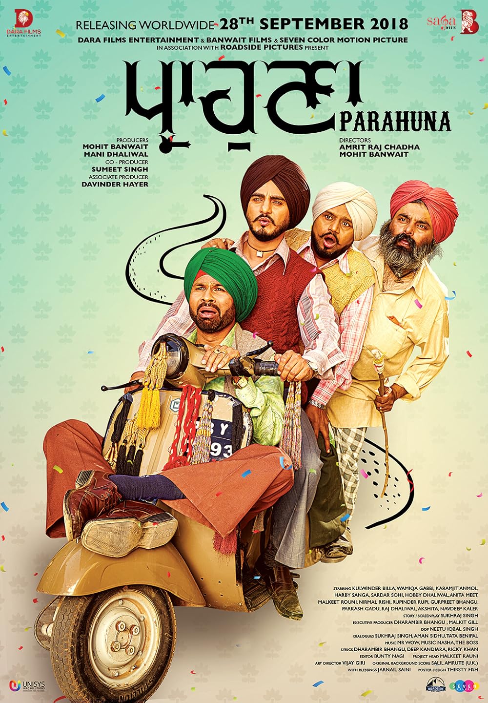 Parahuna 2018 Punjabi 1080p | 720p | 480p HDRip Download