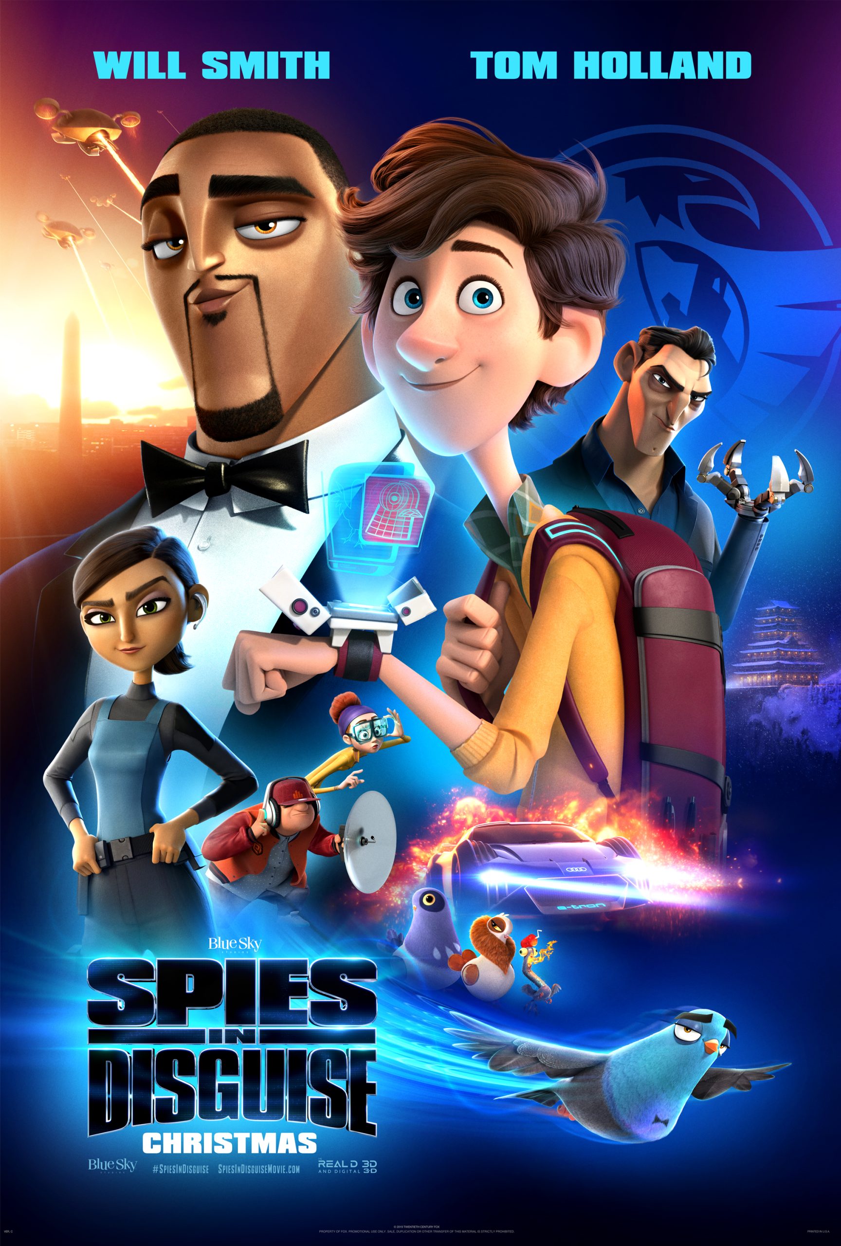 Spies in Disguise 2019 Hindi Dual Audio 1080p | 720p | 480p BluRay ESub