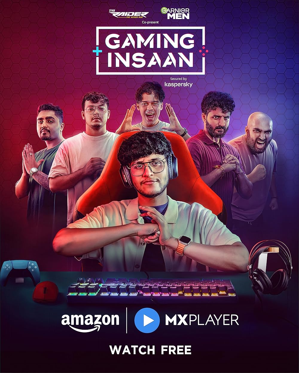 Gaming Insaan 2024 Hindi S01 AMZN Web Series 1080p | 720p | 480p HDRip