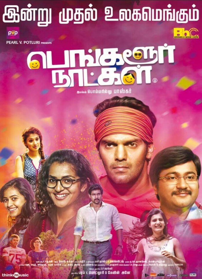 Bangalore Naatkal (2016) Hindi Dual Audio 1080p | 720p | 480p HDRip ESub Download