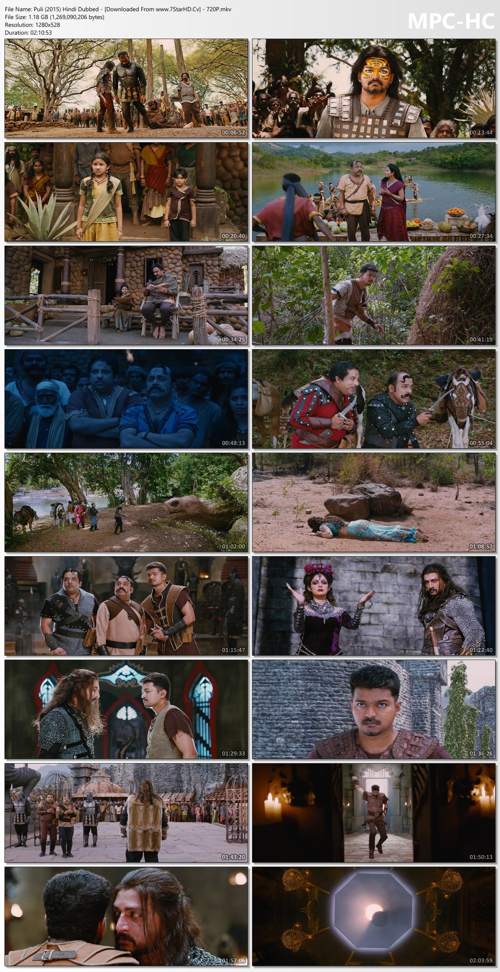 Puli 2015 Hindi Dubbed Downloaded From www.7StarHD.Cv 720P.mkv thumbs