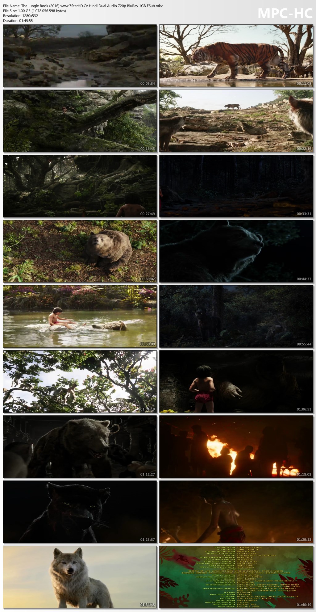 The Jungle Book 2016 www.7StarHD.Cv Hindi Dual Audio 720p BluRay 1GB ESub.mkv thumbs