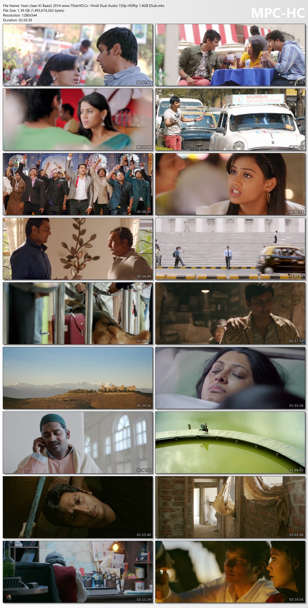 Yaan Jaan Ki Baazi 2014 www.7StarHD.Cv Hindi Dual Audio 720p HDRip 1.4GB ESub.mkv thumbs