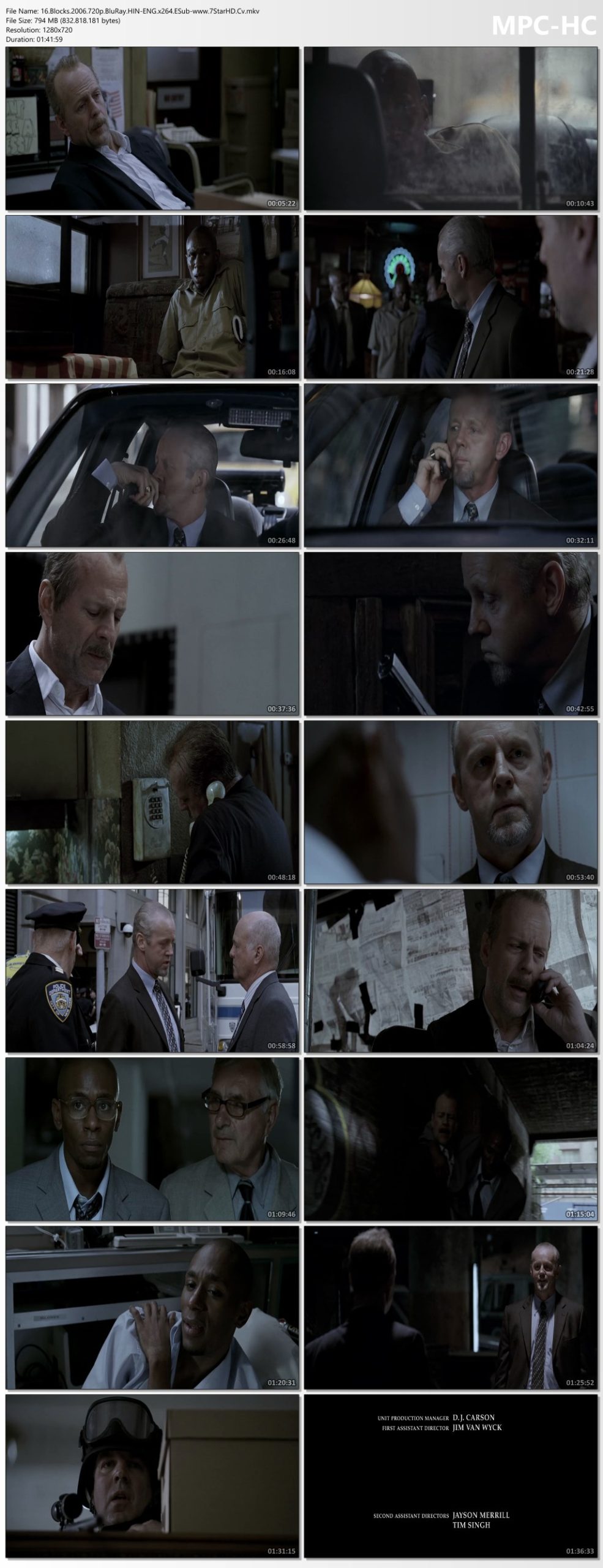 16.Blocks.2006.720p.BluRay.HIN ENG.x264.ESub www.7StarHD.Cv .mkv thumbs scaled