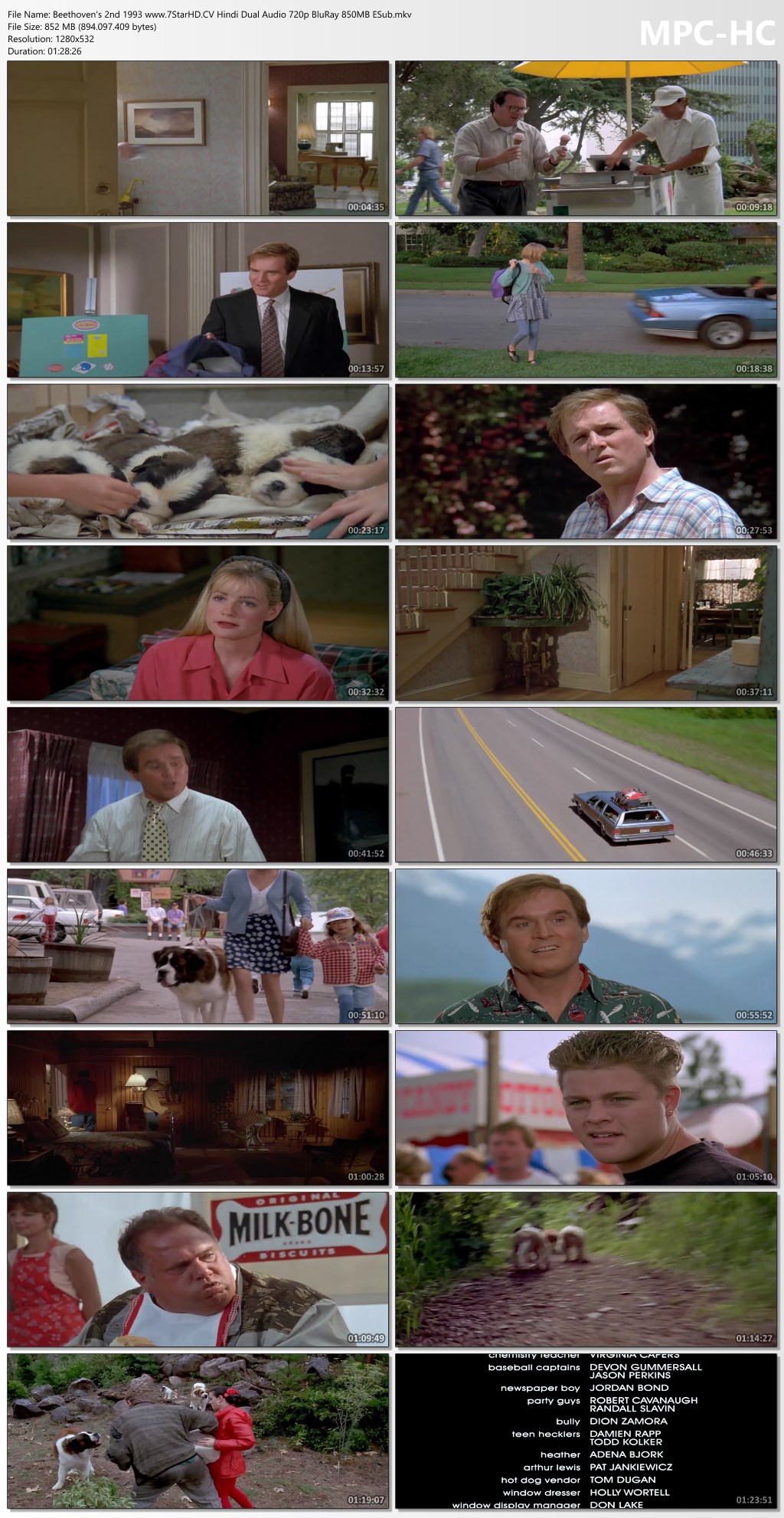 Beethovens 2nd 1993 www.7StarHD.CV Hindi Dual Audio 720p BluRay 850MB ESub.mkv thumbs