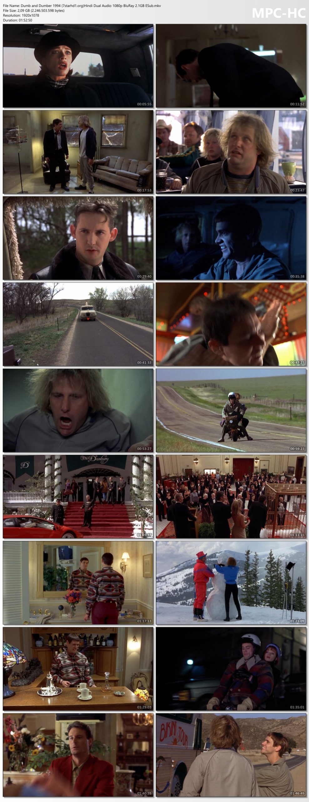 Dumb and Dumber 1994 7starhd1.orgHindi Dual Audio 1080p BluRay 2.1GB ESub.mkv thumbs scaled