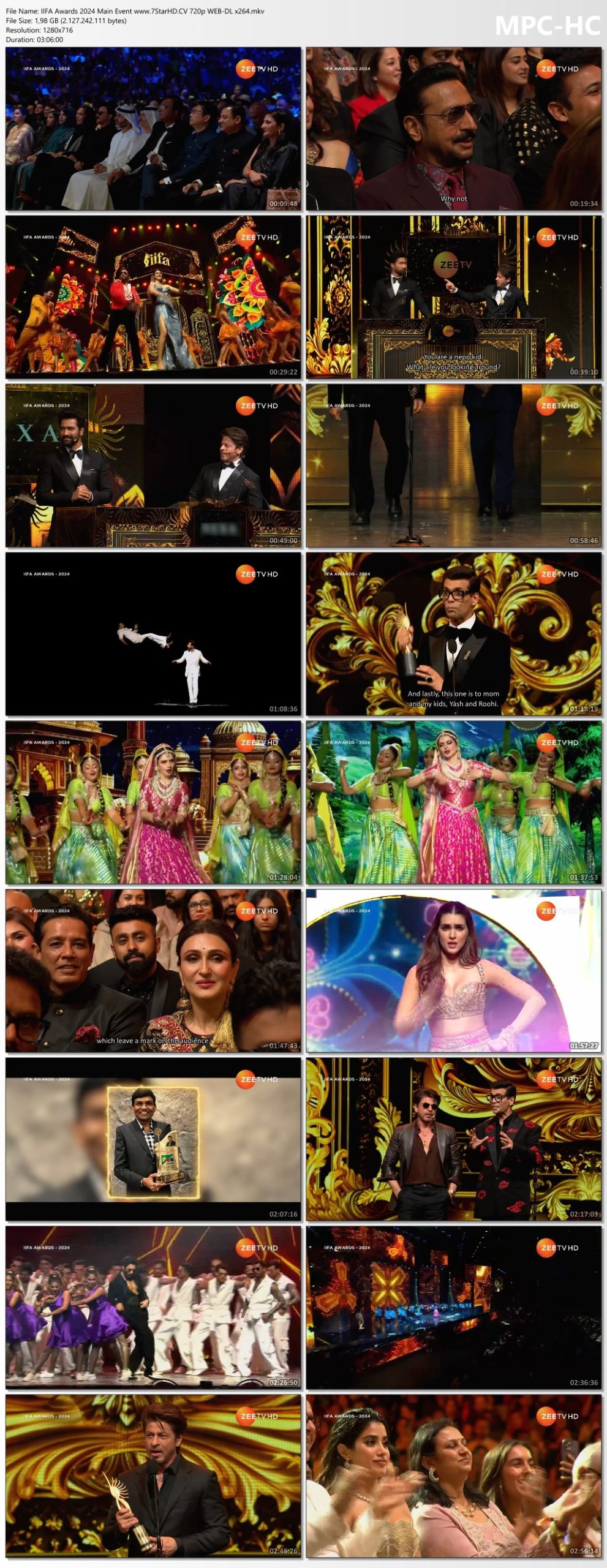 IIFA Awards 2024 Main Event www.7StarHD.CV 720p WEB DL x264.mkv thumbs scaled