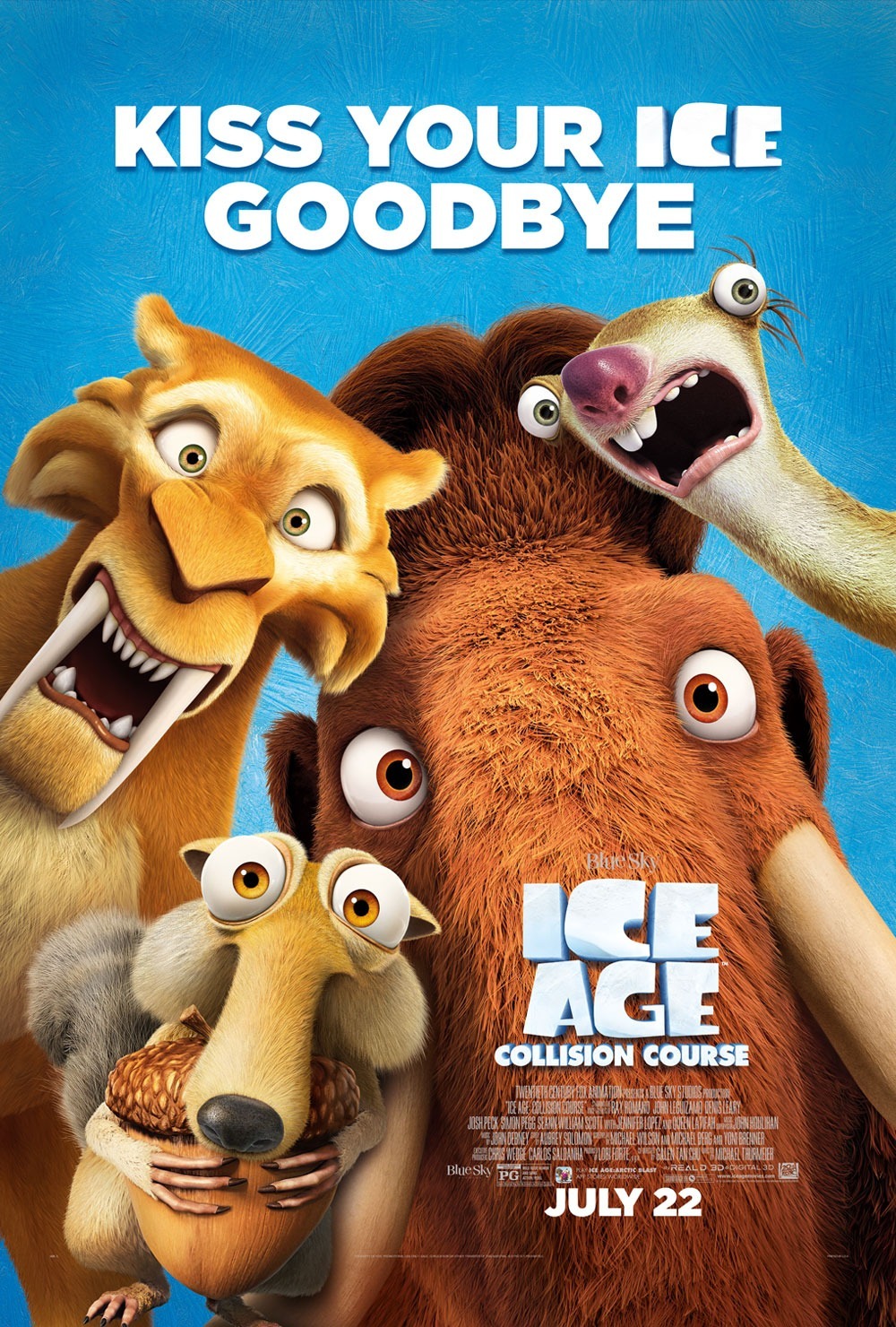 Ice Age Collision Course 2016 Hindi Dual Audio 1080p | 720p | 480p BluRay MSub