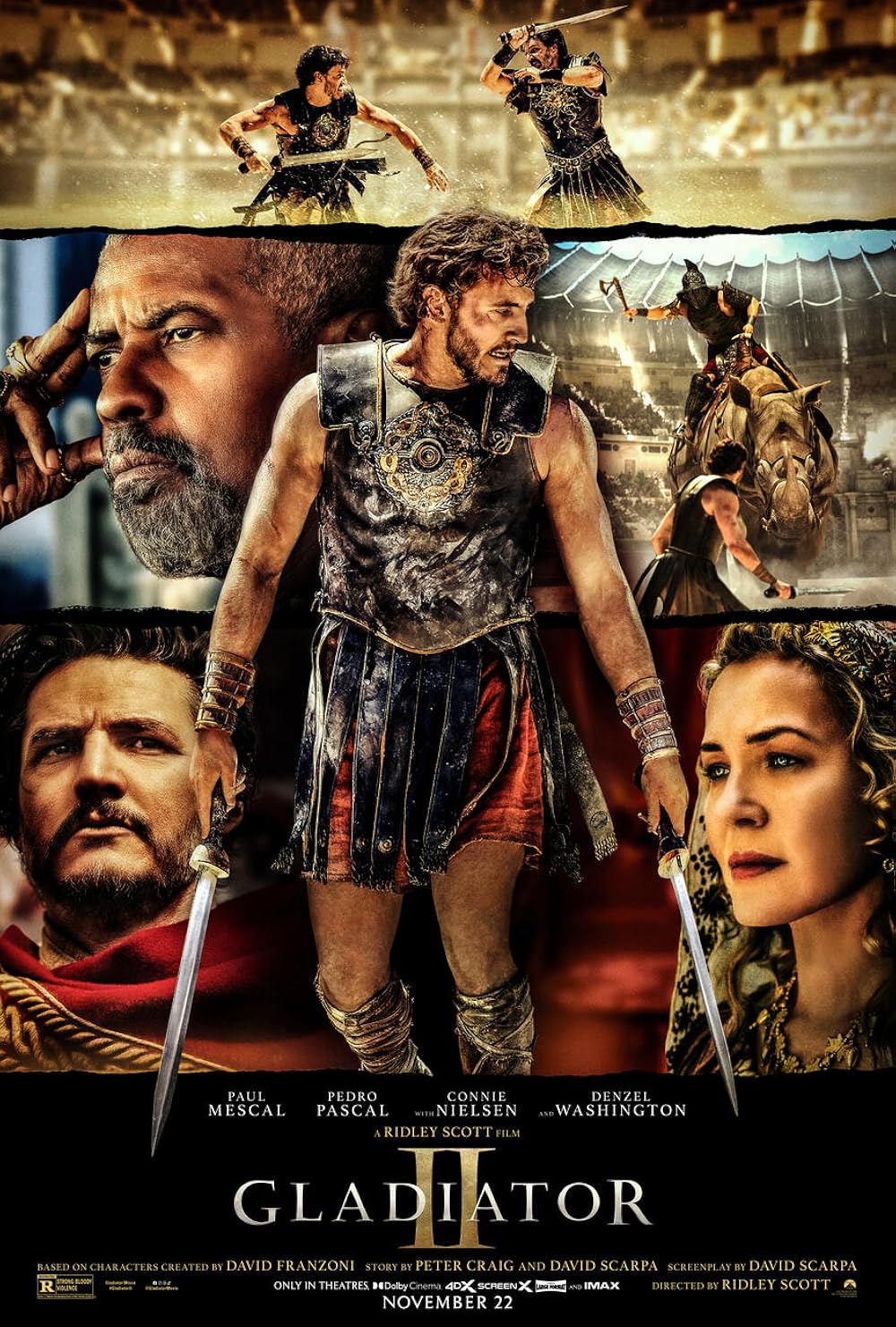 Gladiator II 2024 English 1080p | 720p | 480p HQ-PreDVDRip Download