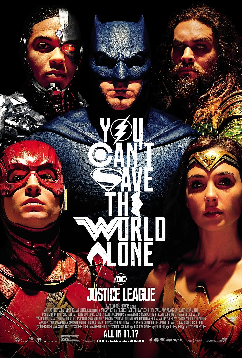 Justice League 2017 Hindi Dual Audio 1080p | 720p | 480p BluRay MSub