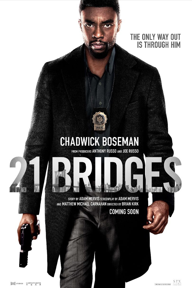 21 Bridges 2019 Hindi Dual Audio 1080p | 720p | 480p BluRay MSub