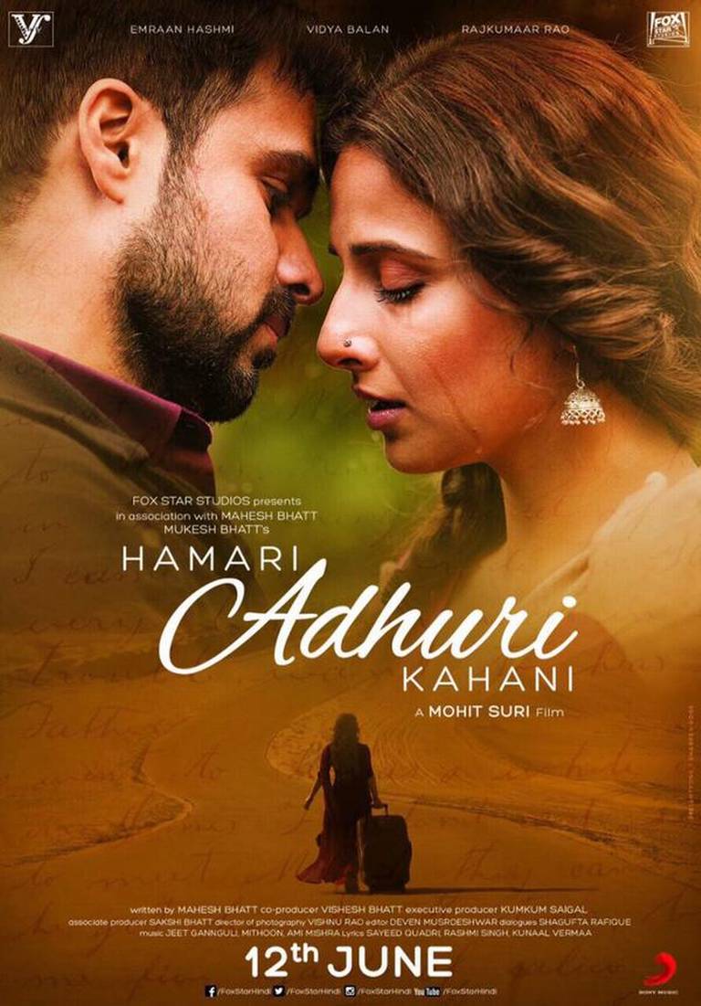 Hamari Adhuri Kahani 2015 Hindi 1080p | 720p | 480p BluRay ESub Download