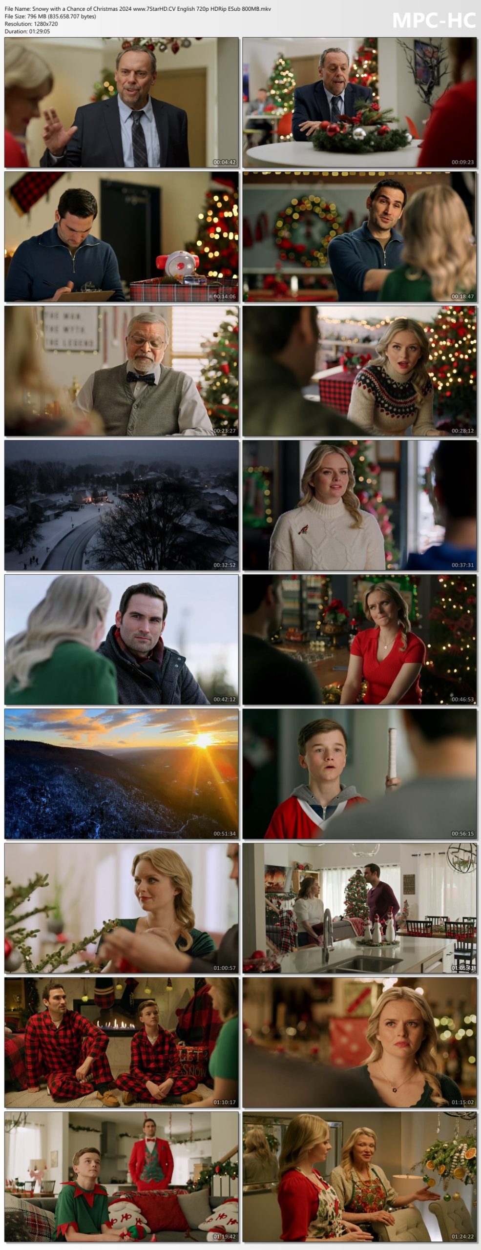 Snowy with a Chance of Christmas 2024 www.7StarHD.CV English 720p HDRip ESub 800MB.mkv thumbs scaled