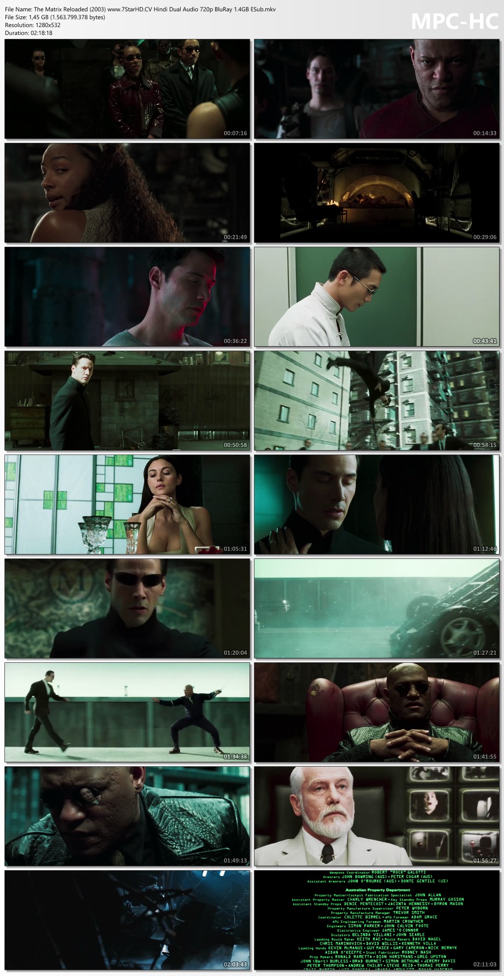 The Matrix Reloaded 2003 www.7StarHD.CV Hindi Dual Audio 720p BluRay 1.4GB ESub.mkv thumbs