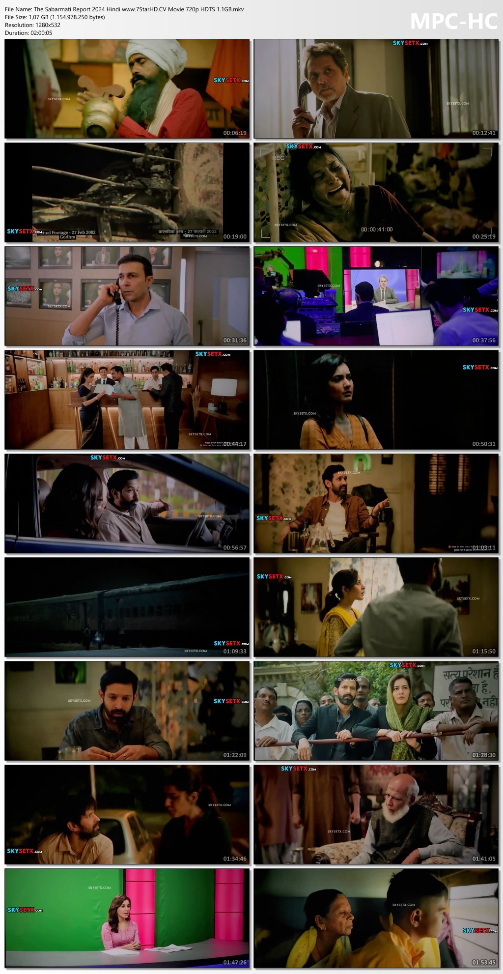 The Sabarmati Report 2024 Hindi www.7StarHD.CV Movie 720p HDTS 1.1GB.mkv thumbs