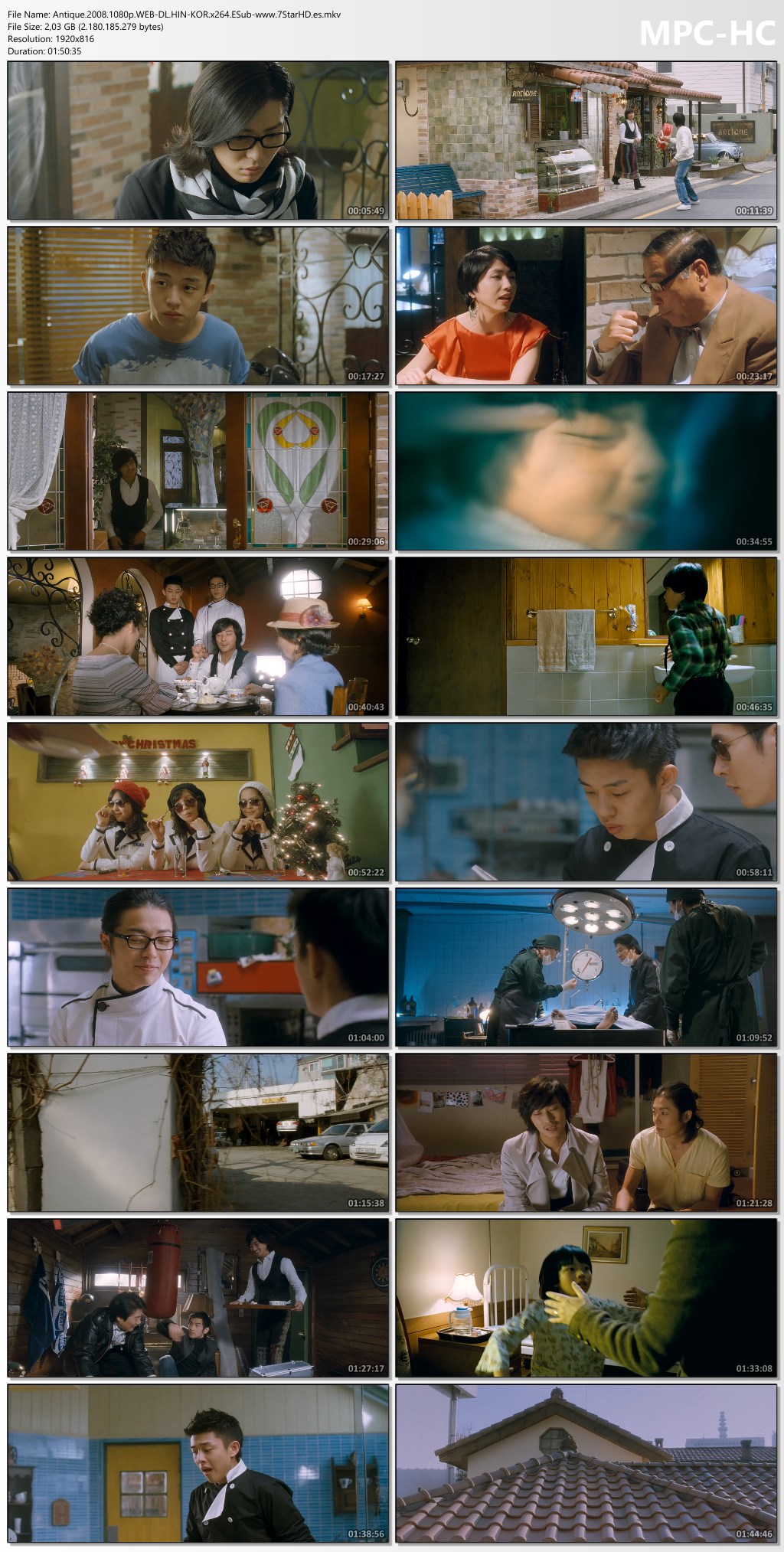 Antique.2008.1080p.WEB DL.HIN KOR.x264.ESub www.7StarHD.es .mkv thumbs