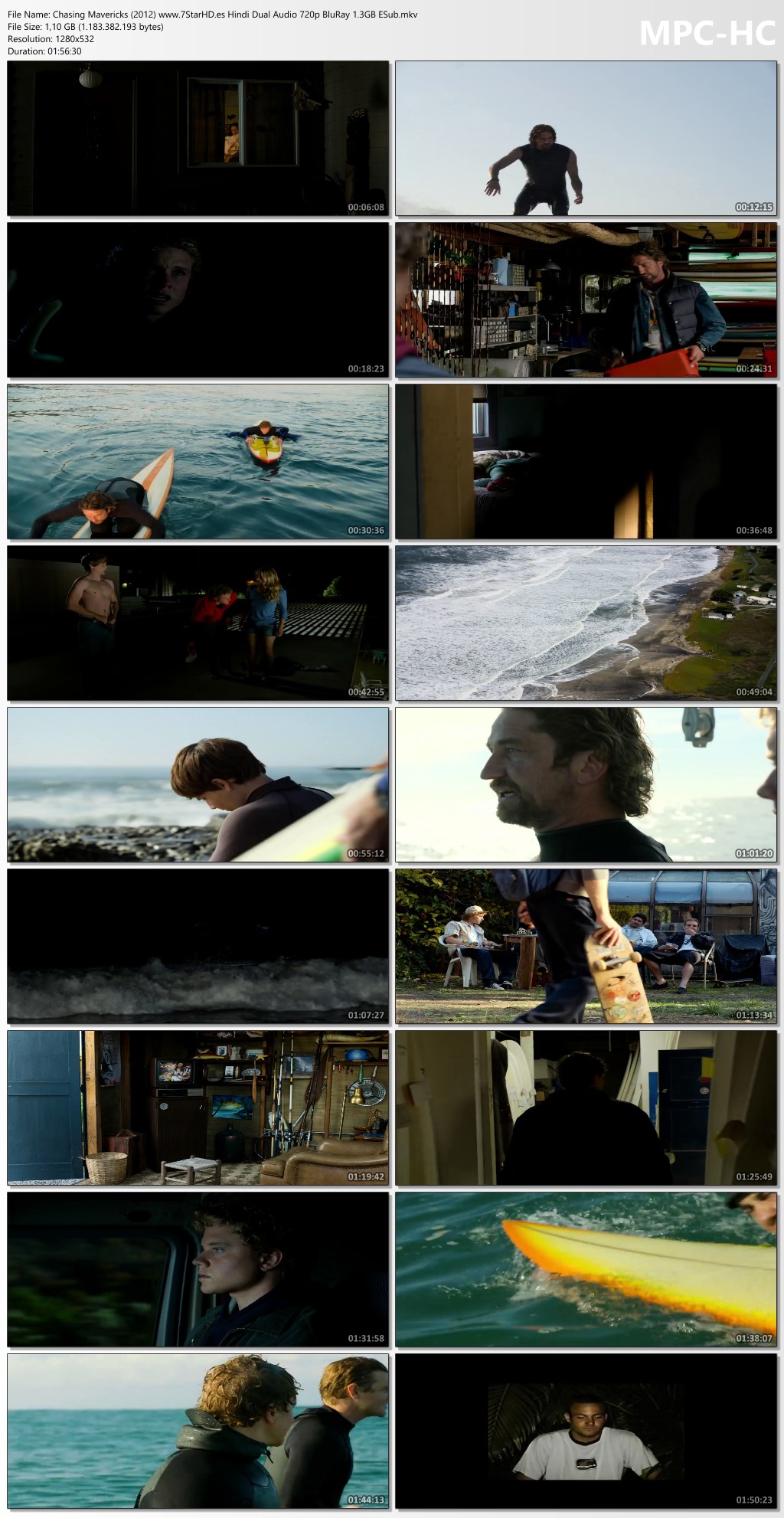 Chasing Mavericks 2012 www.7StarHD.es Hindi Dual Audio 720p BluRay 1.3GB ESub.mkv thumbs