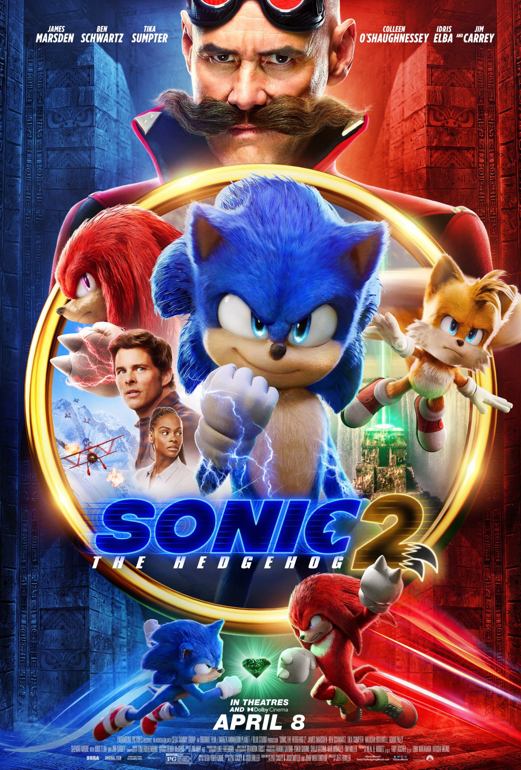 Sonic the Hedgehog 2 2022 Hindi Dual Audio 1080p | 720p | 480p BluRay ESub