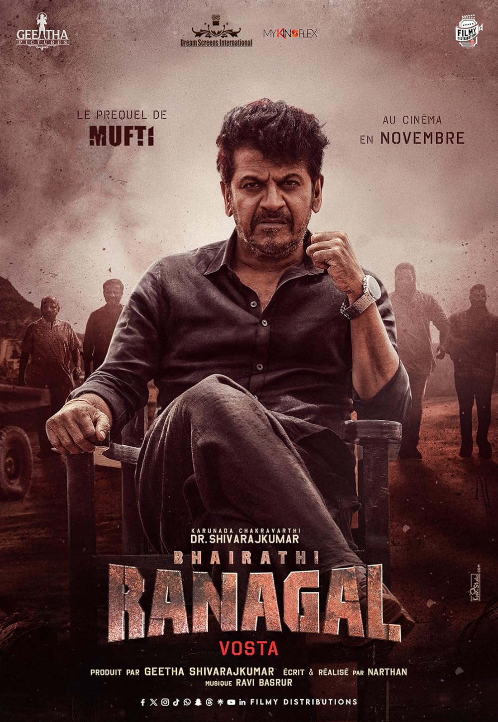 Bhairathi Ranagal 2024 Kannada 1080p | 720p | 480p HDRip ESub Download