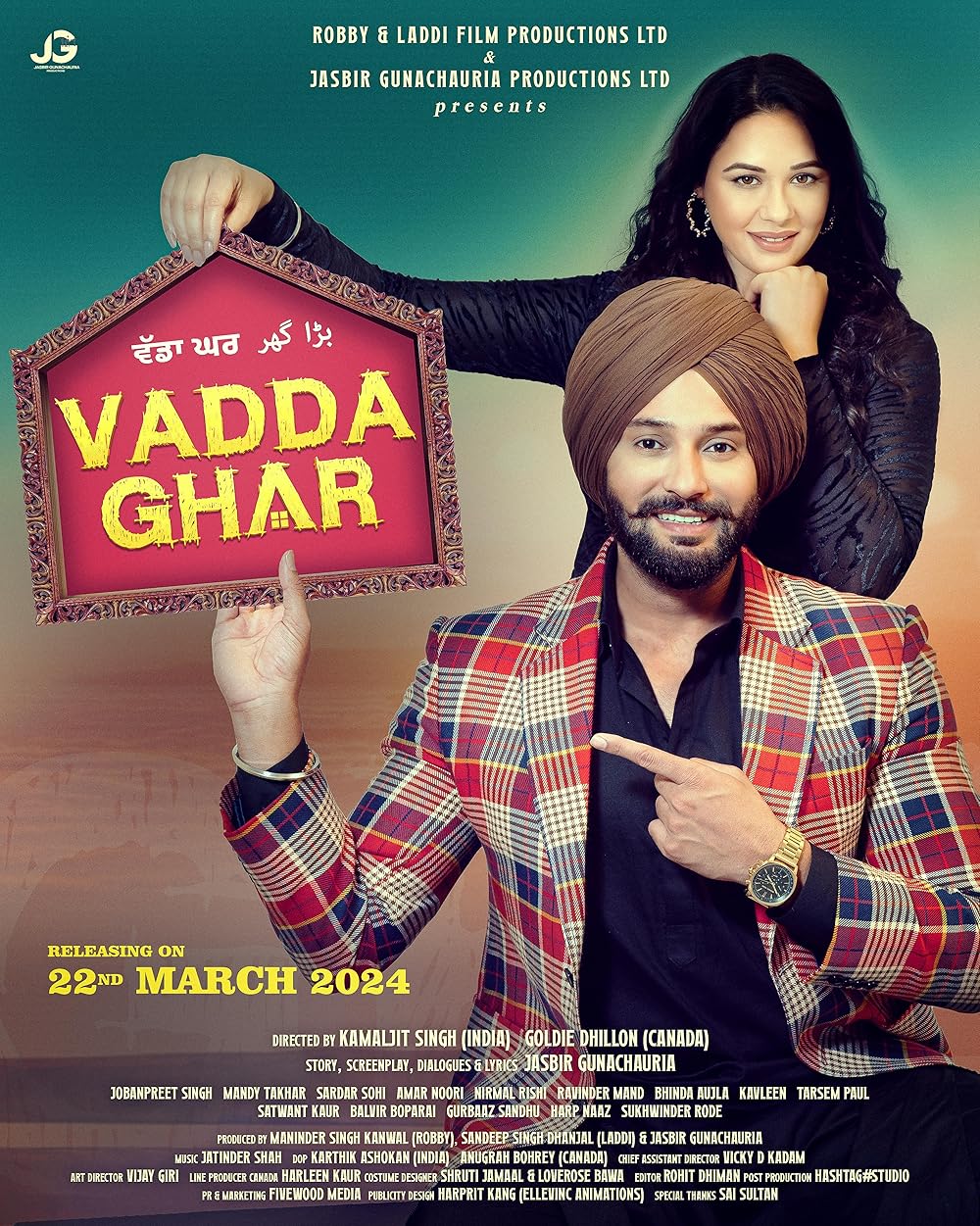 Vadda Ghar 2024 Punjabi PreDVD Dowanload