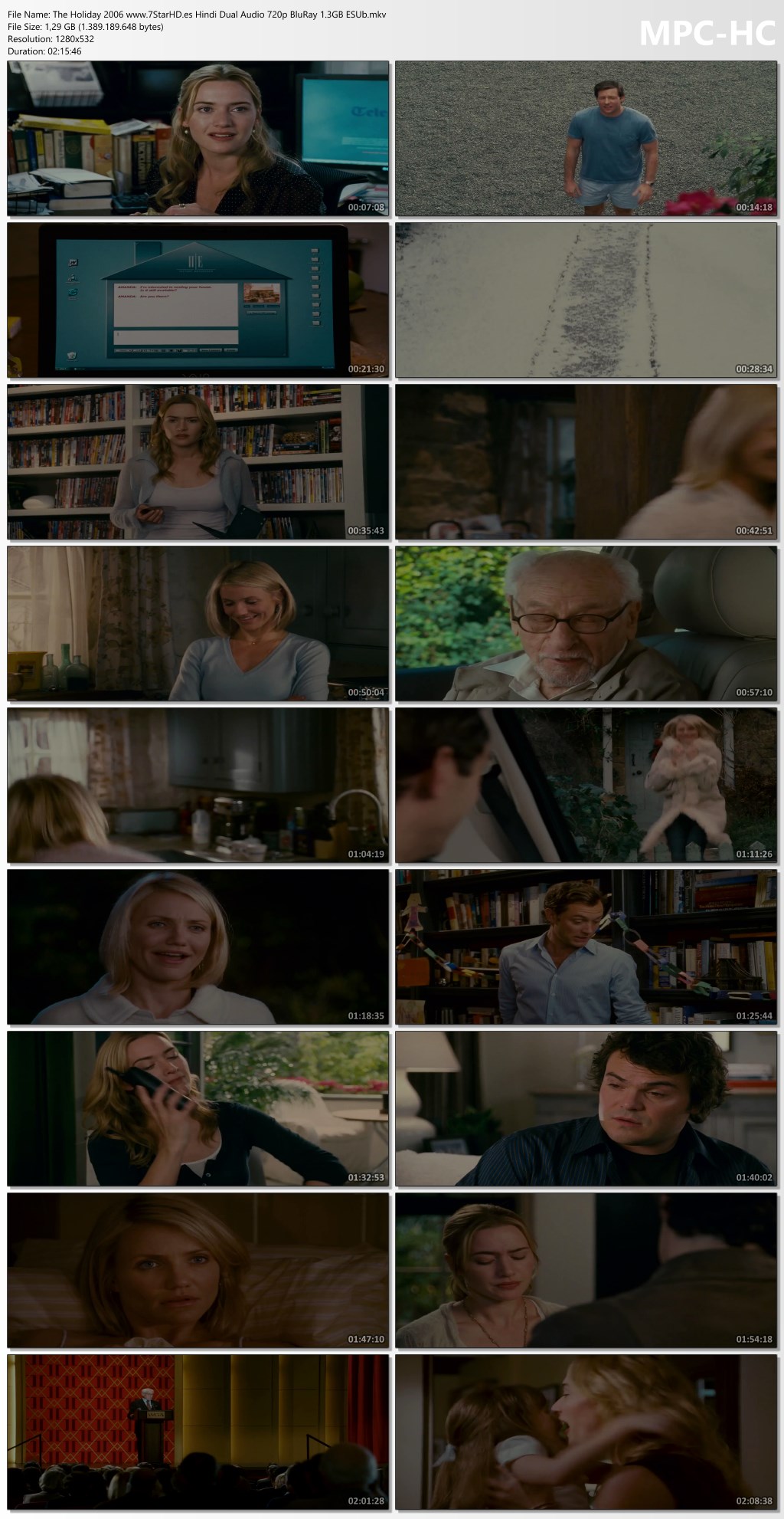 The Holiday 2006 www.7StarHD.es Hindi Dual Audio 720p BluRay 1.3GB ESUb.mkv thumbs