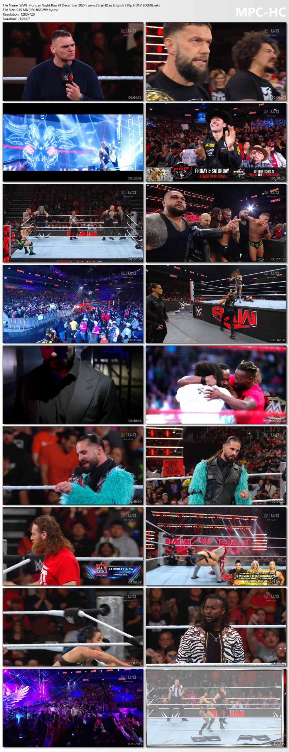 WWE Monday Night Raw 9 December 2024 www.7StarHD.es English 720p HDTV 900MB.mkv thumbs scaled