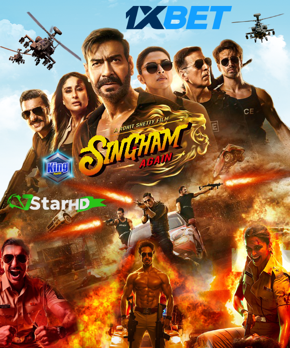 Singham Again 2024 Hindi Movie 1080p 720p 480p WEBRip