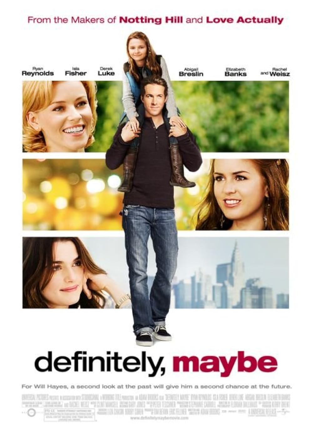 Definitely Maybe 2008 Hindi Dual Audio 1080p | 720p | 480p BluRay MSub Download