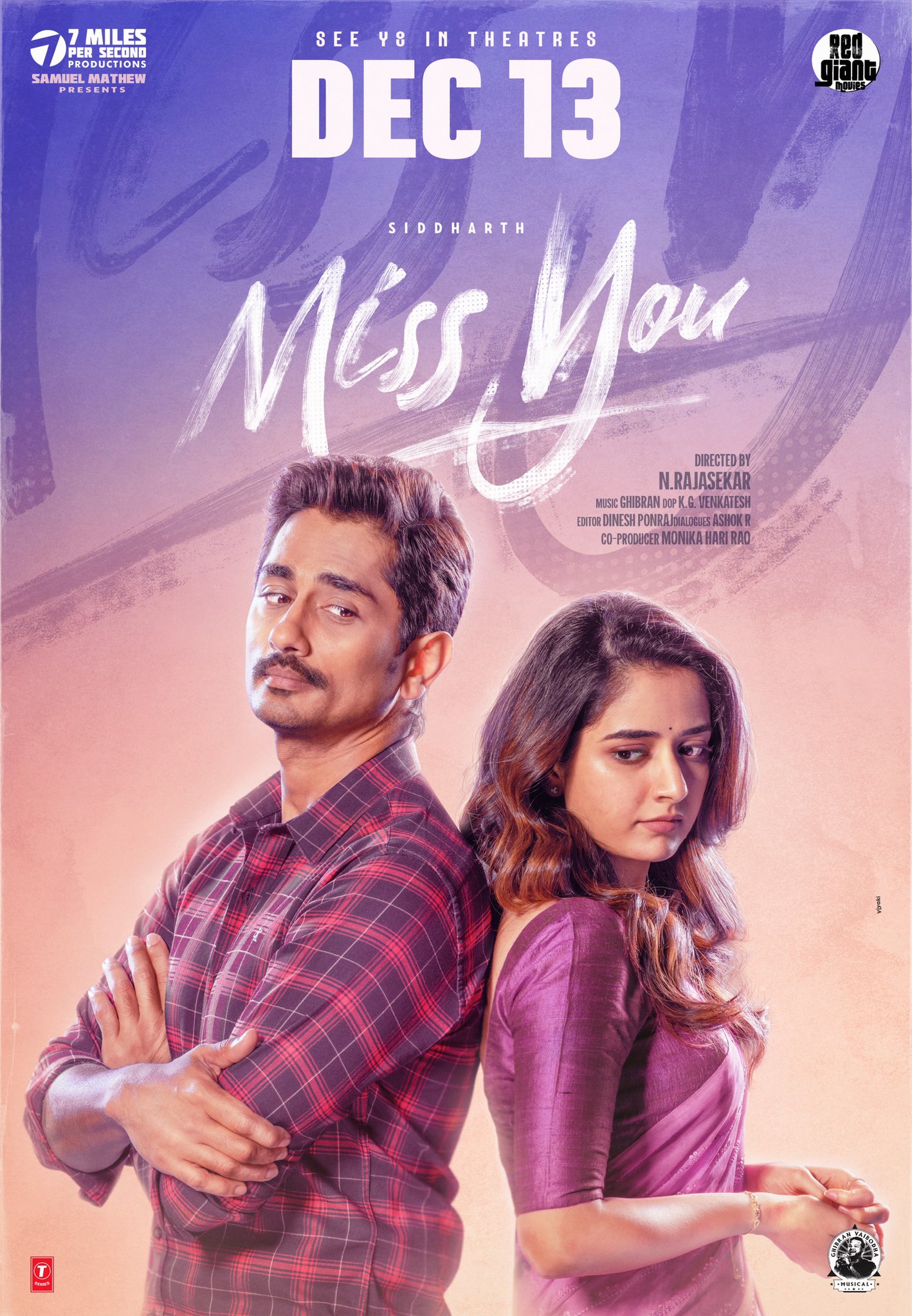 Miss You 2024 Tamil 1080p | 720p | 480p HDRip ESub